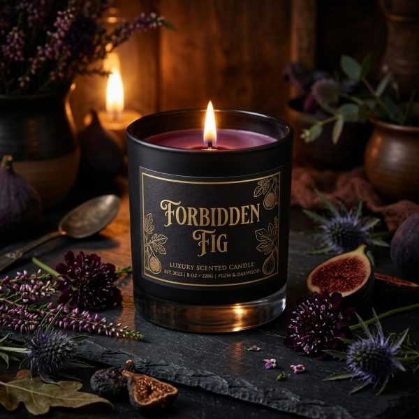 Forbidden Fig candle — fruity luxury